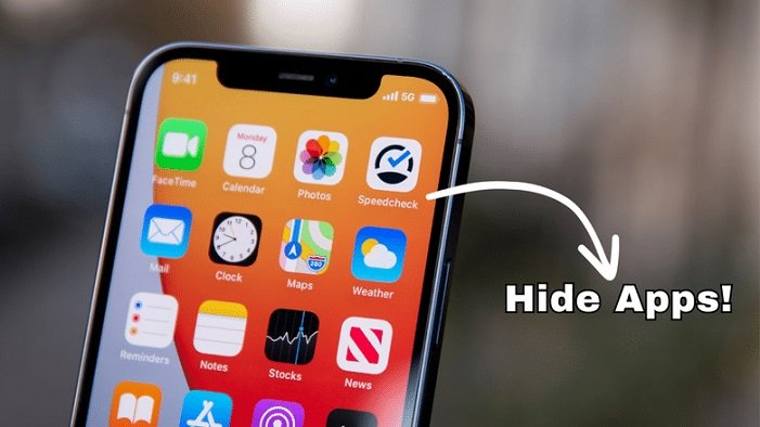 how to hide apps