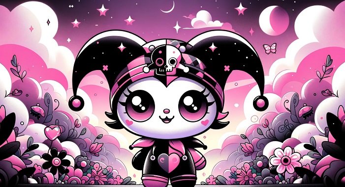 kuromi:fox5ydxdt58= hello kitty