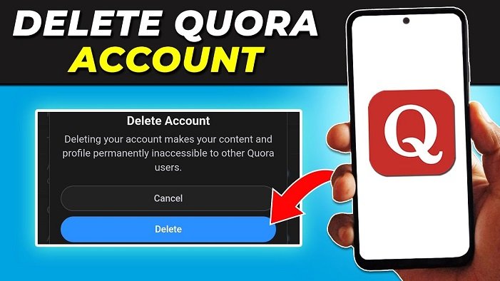 quora delete account