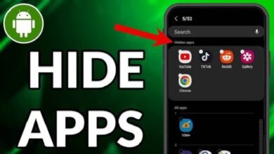 how to hide apps